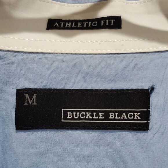 Buckle Black Mens, Athletic Fit Long Sleeve Shirt,  Size Medium - Picture 2 of 7